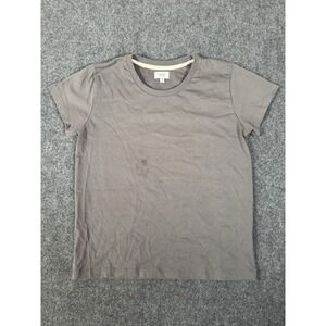 Tomorrows Laundry Classic Essential Tee Mens Small Brown SS‎ TShirt Ultra Soft